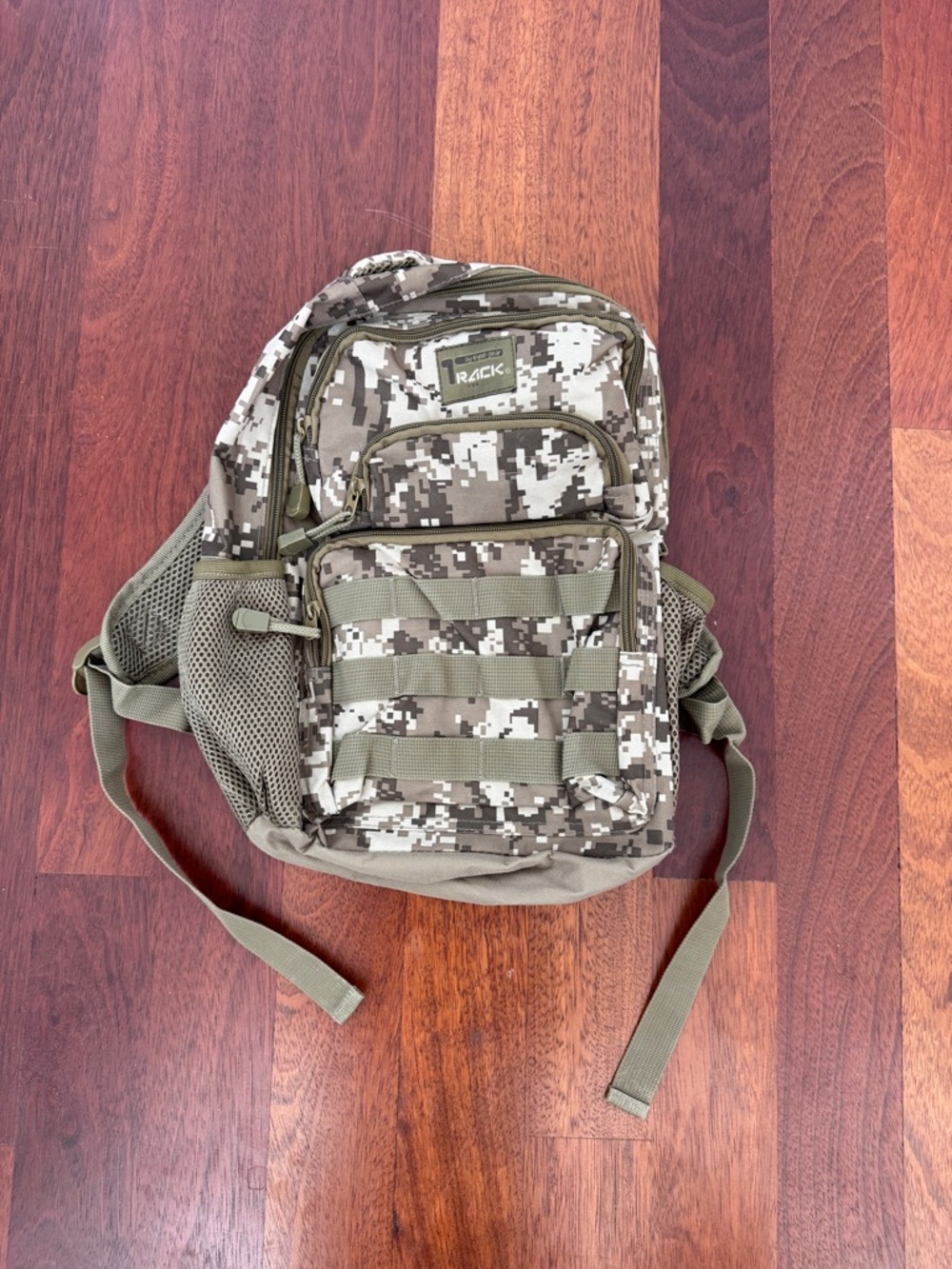 Digital Camo Tactical Backpack - Olive Green
